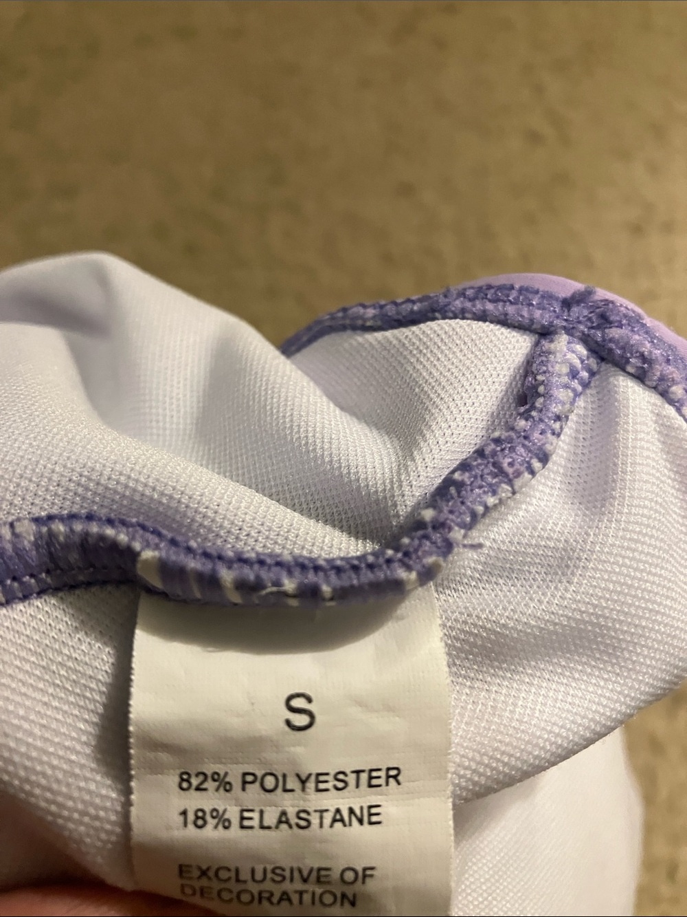 Lilac Ruched Tankini - Picture 4 of 7